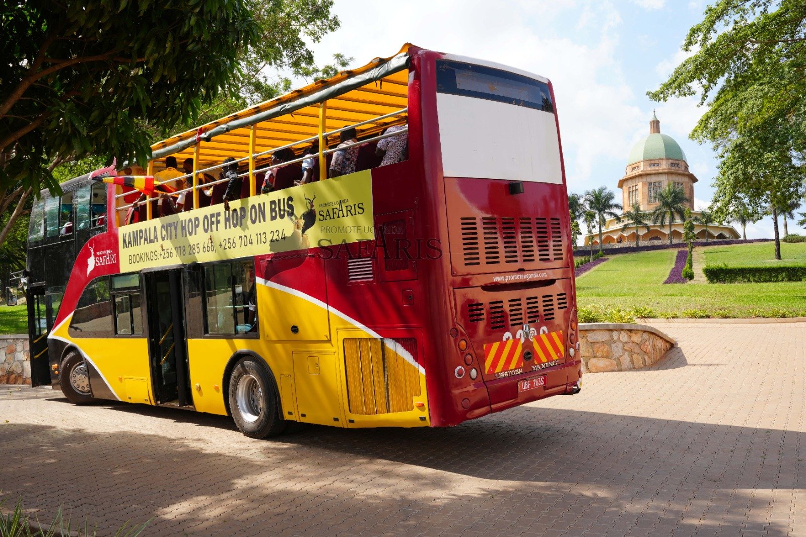 Kampala Open Top Bus Upper Deck